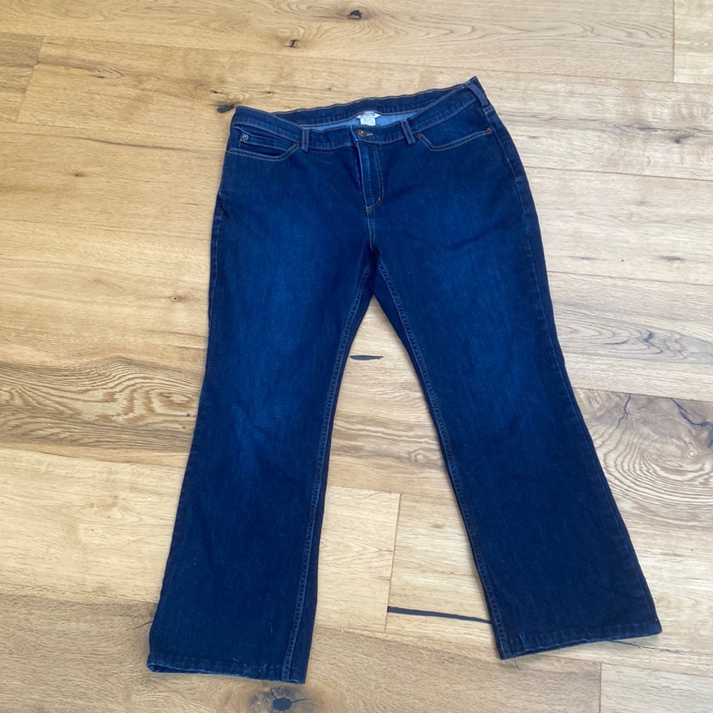 Deluth Trading Dark Wash Straight Leg Jeans